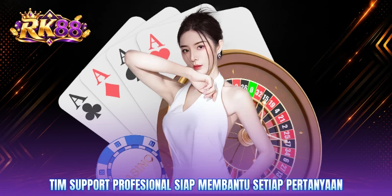 Tim support profesional siap membantu setiap pertanyaan